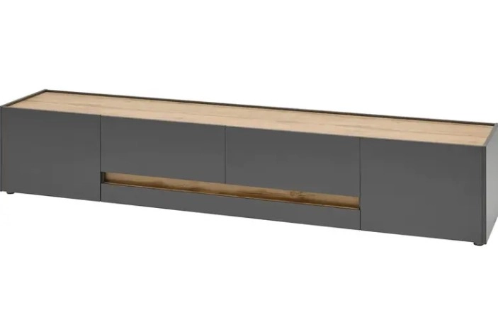 ТВ тумба Анси-3 Антрацит (О41101) - фото 1