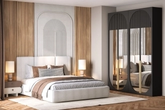 Брей-2.2 с антресолью Черный