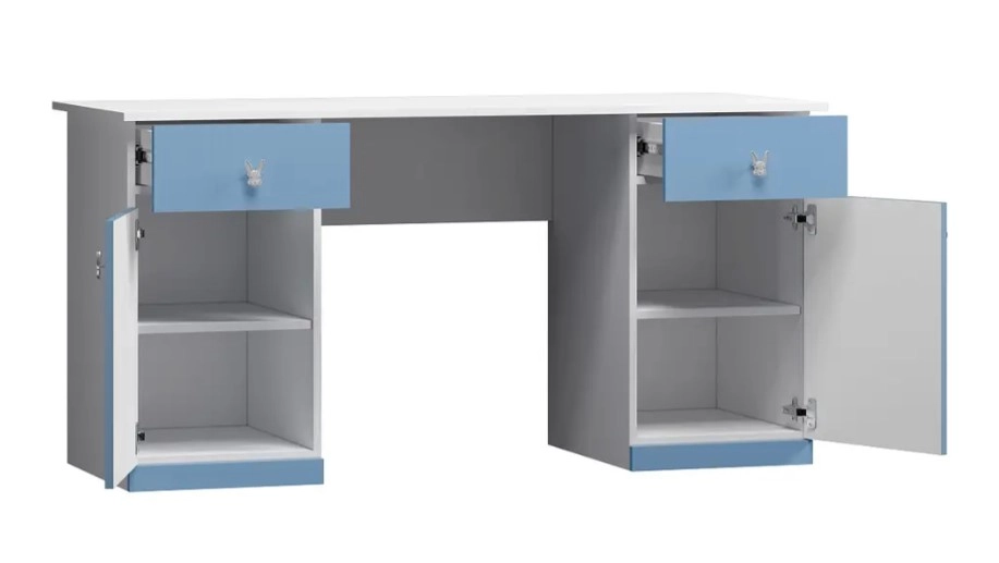 Письменный стол Банни-6 МДФ Пастельно-Синий (85мл3) - фото 2