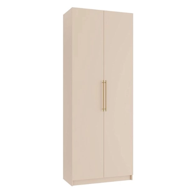 Шкаф распашной Калифорния - 2 Сатин (О92932) - фото 1