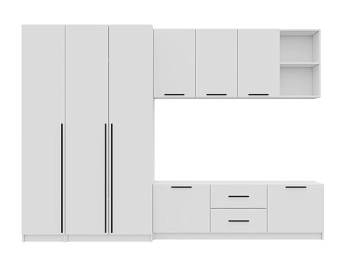 Стенка Лорена Пакс ТВ-стенка 21 Белый - фото 3