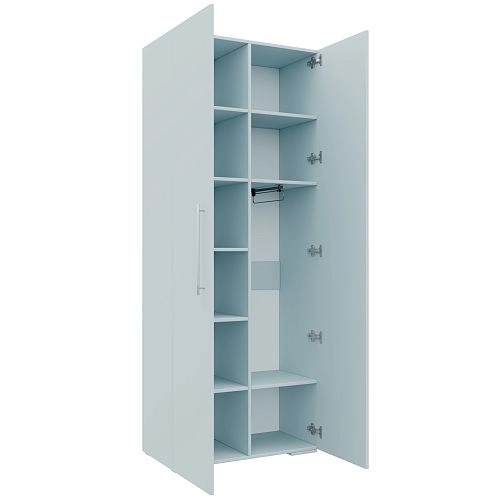 Шкаф распашной Калифорния-Стиль-3 Сумеречный Голубой - фото 4