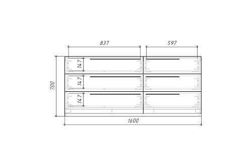 Комод Лорена Пакс-3 Белый - фото 5