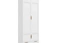 Шкаф распашной Карлос-042 Белый