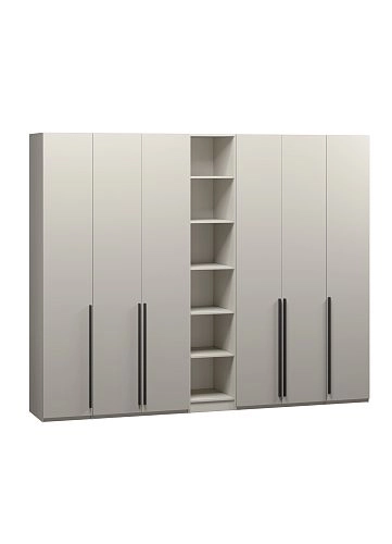 Шкаф распашной Хейсон-12 Кашемир Черный - фото 3