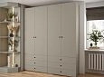 Шкаф распашной Люксор-4.6 Кашемир