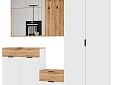 Прихожая Санти 1 Белый