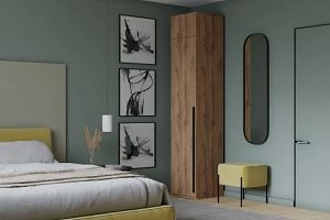 Лорена Пакс-1 с антресолью Дуб Табачный