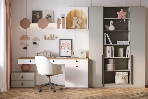 Шкаф распашной Хейсон-7 Кашемир Черный - фото 1