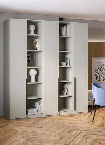 Шкаф распашной Хейсон-14 Кашемир Черный - фото 2