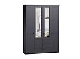 Шкаф распашной София РАХ-20 МДФ Графит