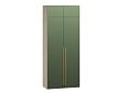 Шкаф распашной с антресолью Микос МДФ-2 Шарли green