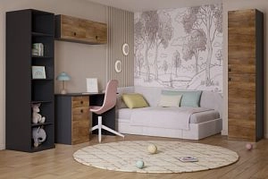 детская Банни-6 Дуб Мореный