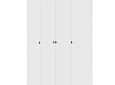 Шкаф распашной Квели 4 Белый