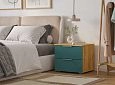 Тумба прикроватная Салерно NEW 2 Аквамарин