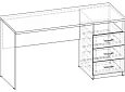 Письменный стол Лидер-3 1400 СП.005.1400-01