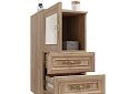 Тумба прикроватная Карлос-014 Дуб Сонома