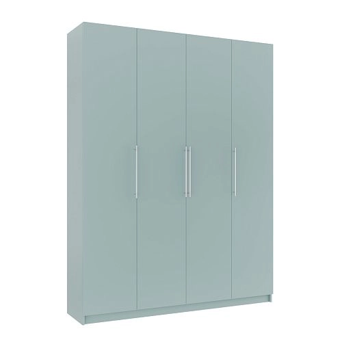 Шкаф распашной Калифорния-4 Сумеречный Голубой - фото 3