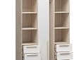 Шкаф распашной Хейсон-28 Белый Дуб Сонома