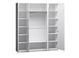 Шкаф распашной Скарабей-4 Белый