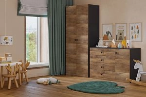 детская Банни-7 Дуб Мореный