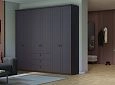 Шкаф распашной София РАХ-12 МДФ Графит