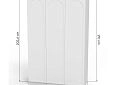 Шкаф распашной Нероли Пуш 1.3
