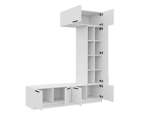 Стенка Лорена Пакс ТВ-стенка 9 Белый - фото 2