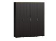 Шкаф распашной Салерно 4 Черный