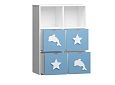 Стеллаж KIDS 10 Пастельно-Синий