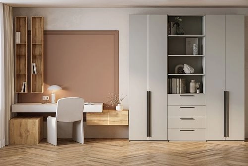 Шкаф распашной Хейсон-9 Кашемир Черный - фото 1