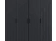 Шкаф распашной Синтра 4 Черный