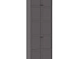 Шкаф распашной Скаген-2 с антресолью Графит