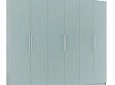 Шкаф распашной Калифорния-6 Зеленый Айсберг