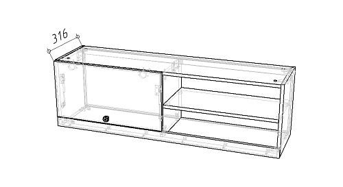 Антресоль Скарабей-3 Пантано - фото 2