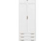 Шкаф распашной Карлос-030 Белый