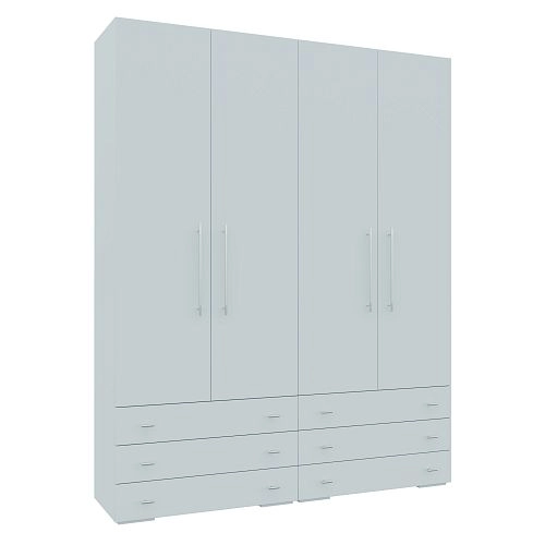 Шкаф распашной Калифорния-Стиль-9 Сумеречный Голубой - фото 4