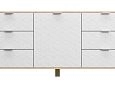 Комод Марвин Йорк 33 фрезеровка 2 Милк
