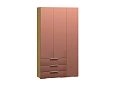 Шкаф распашной Кайси МДФ-6 Шарли Терракота