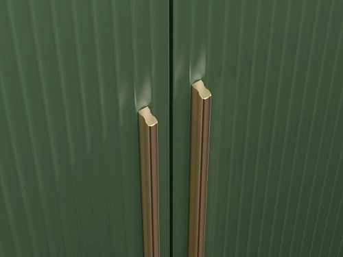Шкаф распашной Лоренсе-3 с антресолью Шарли Green - фото 2