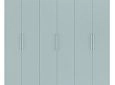 Шкаф распашной Калифорния-6 Зеленый Айсберг