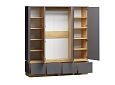 Шкаф распашной Exeed-4 Графит