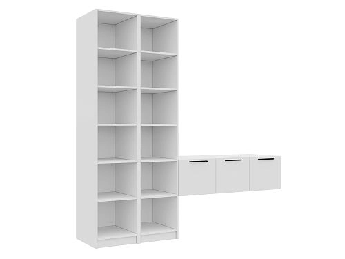 Стенка Лорена Пакс ТВ-стенка 20 Белый - фото 4