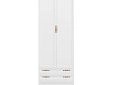 Шкаф распашной Карлос-033 Белый