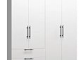 Шкаф распашной Мори-Хелена-8 Белый