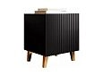 Тумба прикроватная Крит Черный