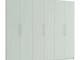 Шкаф распашной Калифорния-6 Пастельный Зеленый