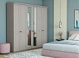 Шкаф распашной София РАХ-4 МДФ Кашемир