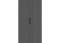 Шкаф распашной Астрис-2 Графит