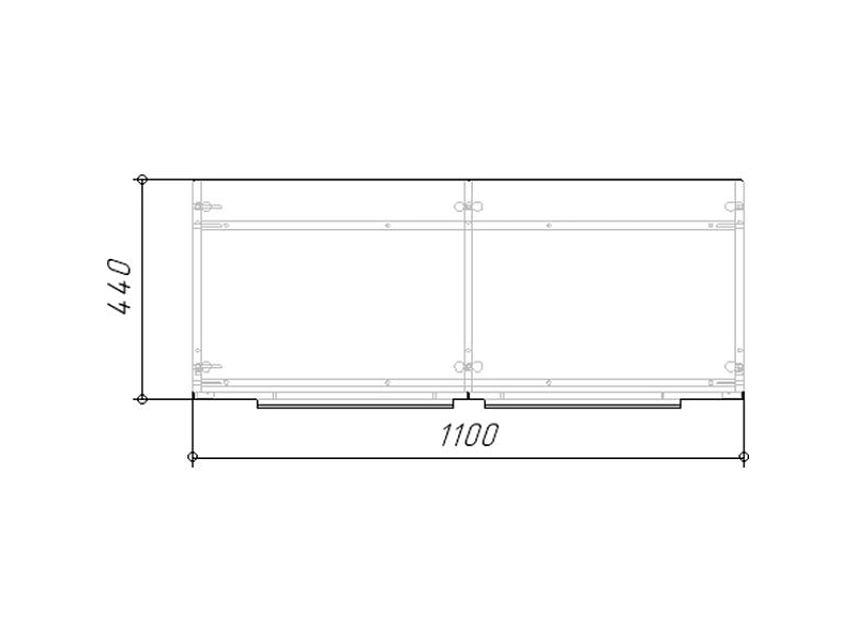 Тумба Лорена Пакс-1 Графит